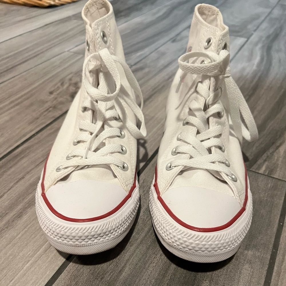White Chuck Taylor’s